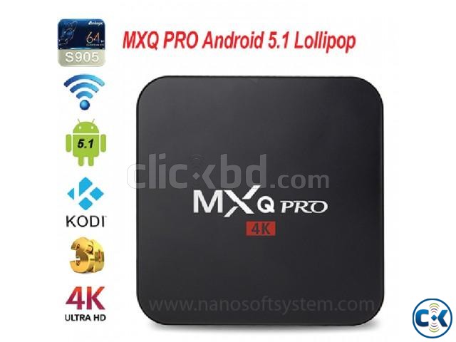 MXQ PRO 4K Android 5.1 Smart TV Box large image 0