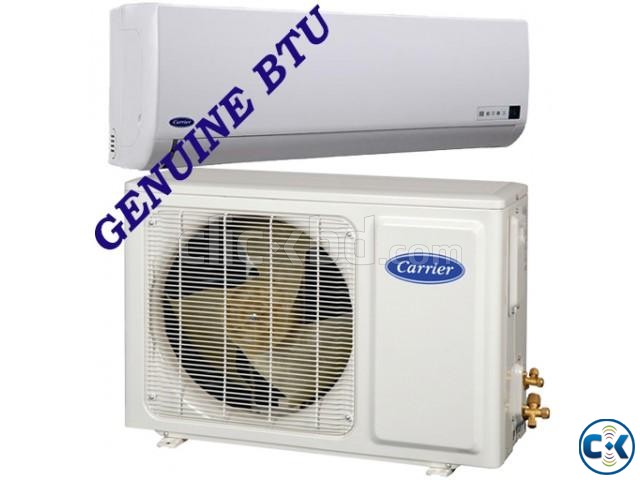 CARRIER 1.0 TON Genuine BTU Split type Air Conditioner large image 0