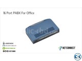 16 Port PABX-Intercom System for Office