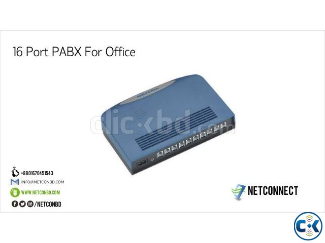 16 Port PABX-Intercom System for Office large image 0