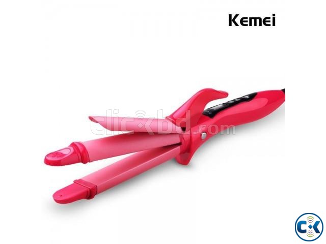 Kemei KM-1298 Hair Straightener And Curling Iron large image 0