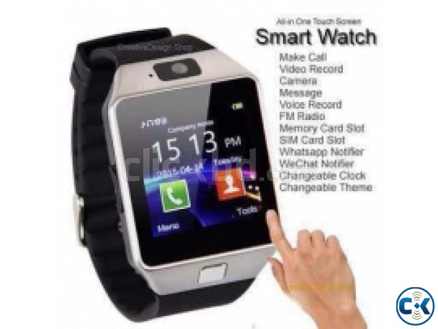 Smart Mobile Watch DZ09 large image 0