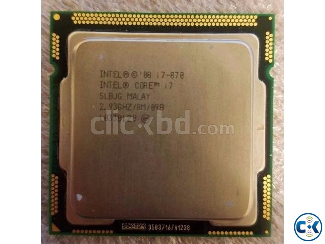 Intel Core i7 870 1st Generation Processor large image 0