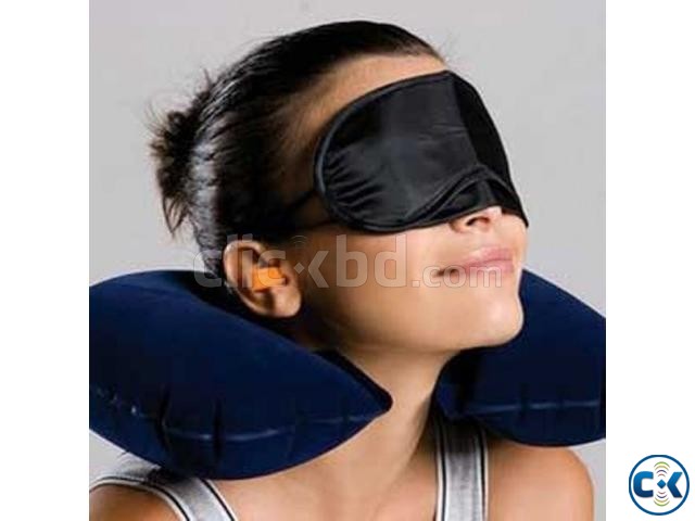 Travel Pillow Eye Mask Earplug  large image 0