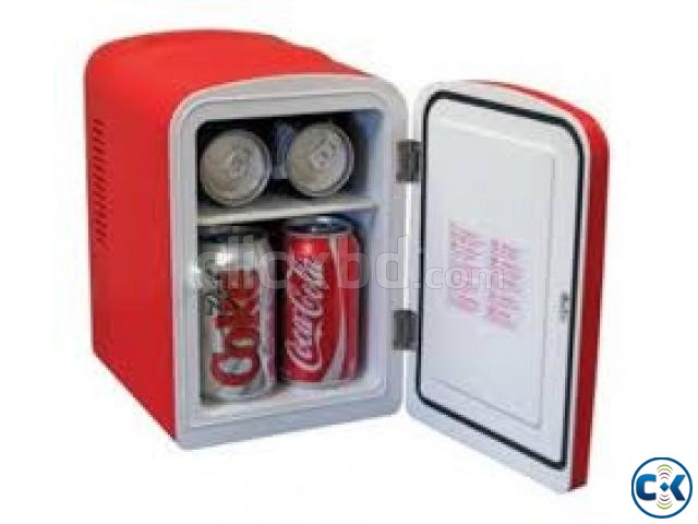 Mini Fridge Cooler and Warmer for Car and Home intact Box large image 0
