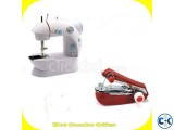 Electric And Hand Sewing Machine Combo