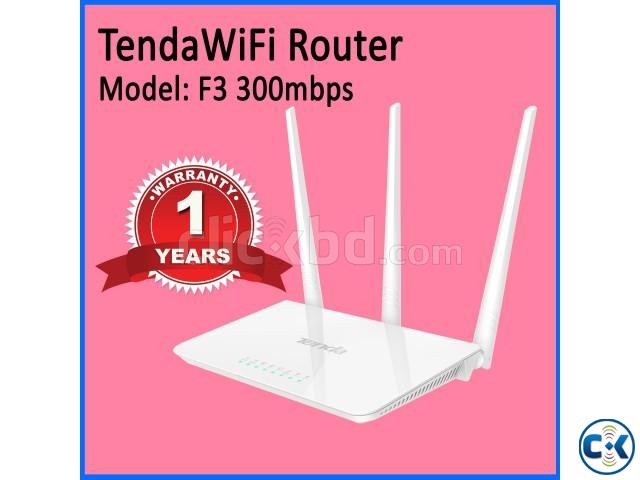 Tenda F3 Wifi Router large image 0