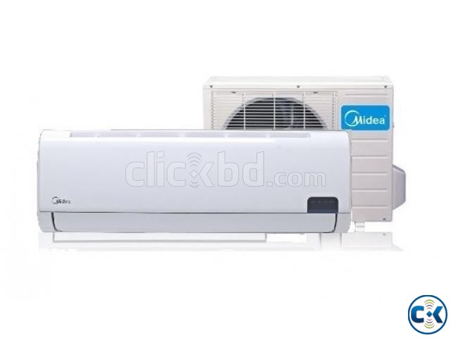 Midea AC MS11D 1 ton split air conditioner has 12000 BTU large image 0