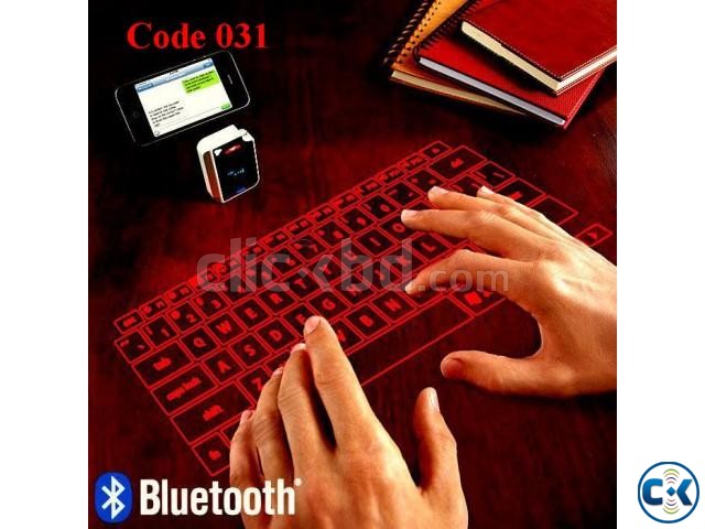 Wireless Bluetooth Laser Keyboard Code 031 large image 0