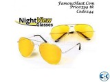 Night Vision Driving Yellow Men s Glasses