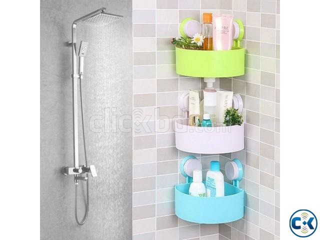 Triangle Shelves For Bathroom -3pc large image 0