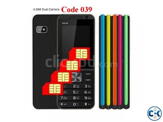 4 Sim Mobile With Warranty Code 039 large image 0