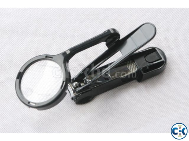 Nail Cutter With Magnifying Glass large image 0