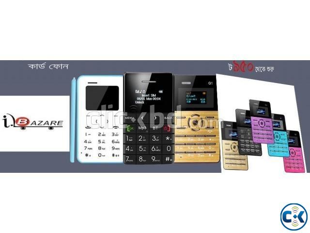 AIEK M5 Mini Card Phone large image 0