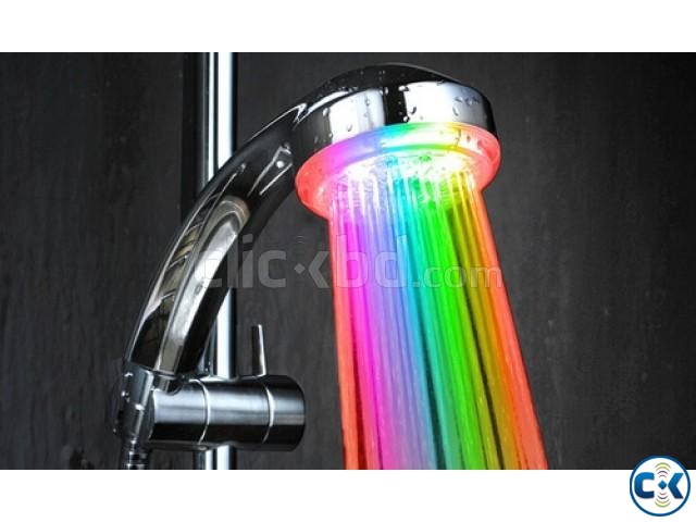 Led color changing Shower Head-ব্যাটারীর প্রয়োজন নেই large image 0