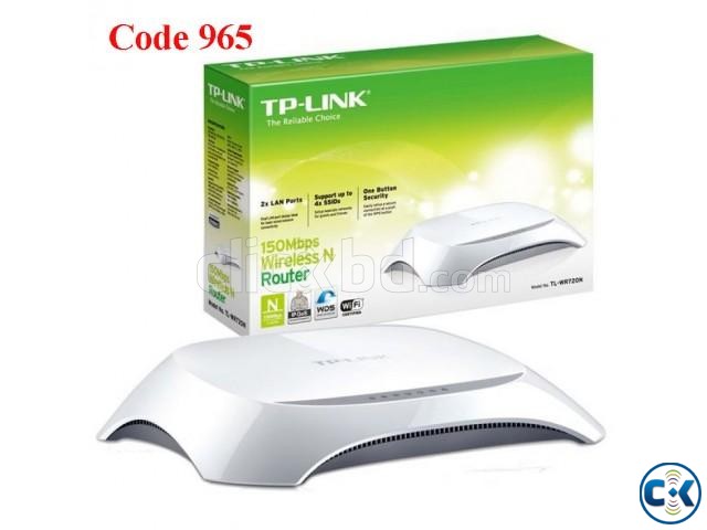 TP LINK150 Mbps Wireless N Router large image 0