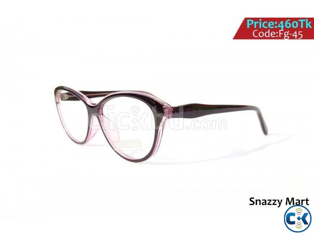 New Unique Trendy Optical Frame For Ladies  large image 0