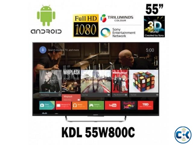Sony TV W800C 55 inch Smart Android 3D LED TV large image 0