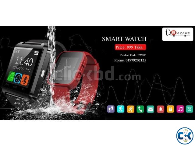 Smart Bluetooth Gear Watch U8 waterproof. large image 0