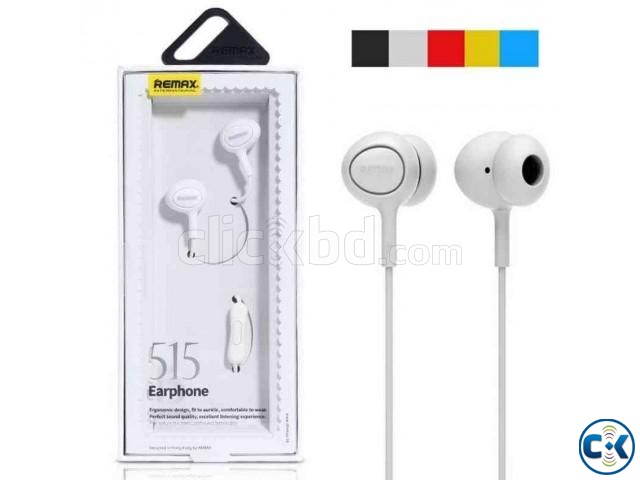 ORIGINAL REMAX RM-515 CANDY EARPHONE large image 0