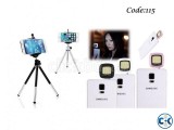 Combo Offer - Tripod Stand For Mobile Camera 1pc 16 LED S
