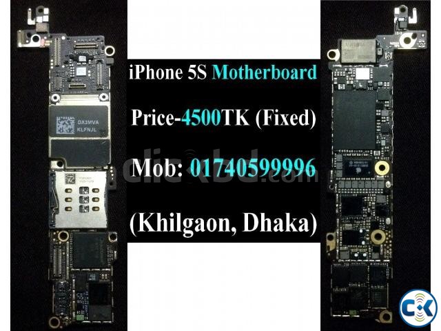 iPhone 5S Motherboard Price-4500TK Fixed Mob 01740599996 large image 0