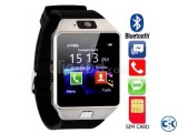 Sim Supported Smart Watch Silver Black