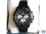 Rolex chronograph Black Dialer