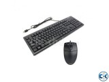 A4 Tech USB Mouse Keyboard Combo