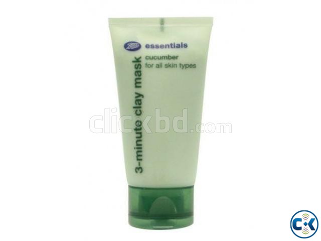 Boots Essentials Cucumber 3 Minute Clay Mask 50ml large image 0