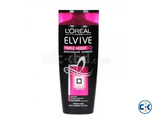 L Oreal Elvive Triple Resist X3 Reinforcing Shampoo large image 0