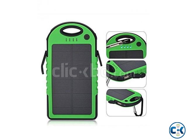 5000 mAh Solar Charger Battery USB Power Bank For Mobile large image 0