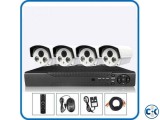 4pcs CCTV HD Camera package Full Night vision 