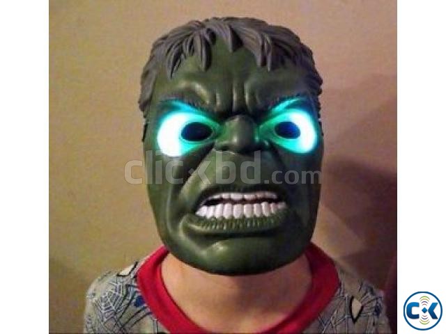 Hulk Led Mask-জন্মদিন বা যেকোন উৎসবে শিশুদের আনন্দ দেয় large image 0