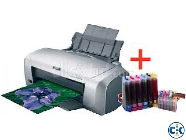EPSON R-230 Printer With Total Sublimation Printing Solution large image 0