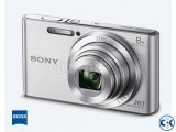 Sony W830 Digital Camera - 20.1MP CCD Sensor 8x Zoom