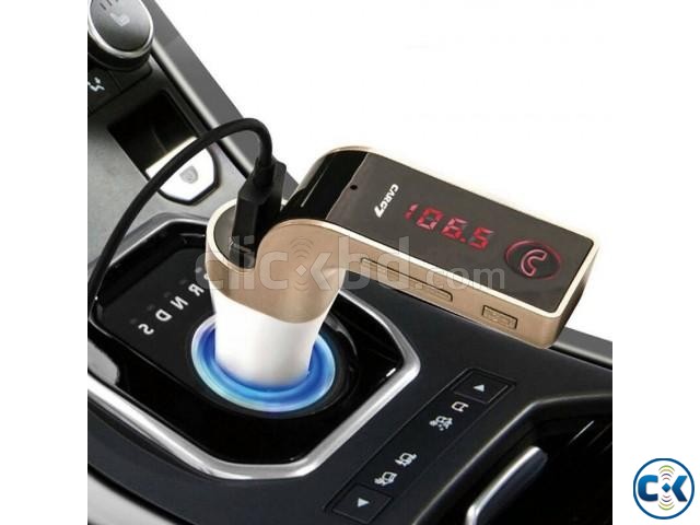 2 in 1 Bluetooth Hands-Free and Car Charger G7 01838318763 large image 0