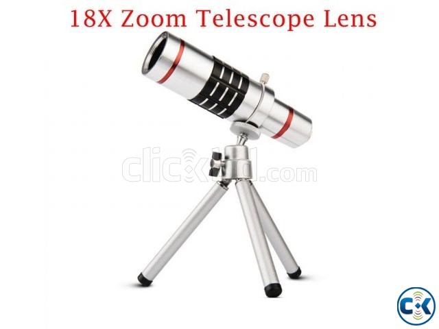 Universal 18X Zoom Telescope Camera Telephoto Lens large image 0
