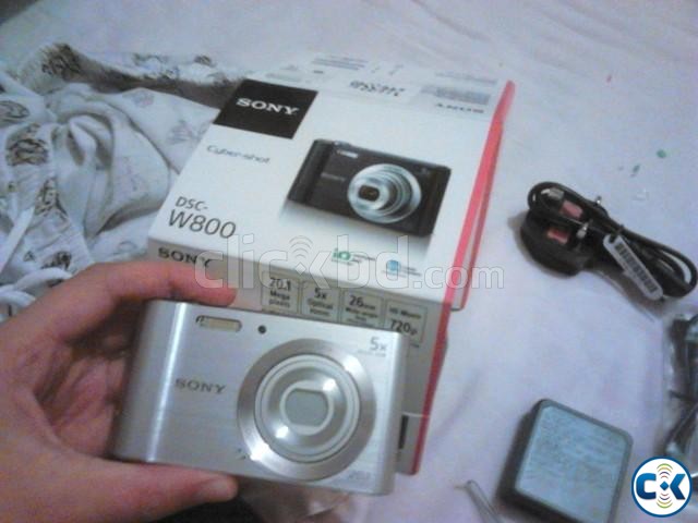 Sony DSC-W800 Point and Shoot 20.1 MP Digital Still Camera large image 0