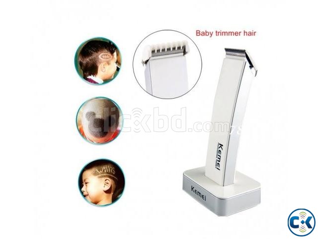 Kemei Rechargeable Baby trimmer hair large image 0