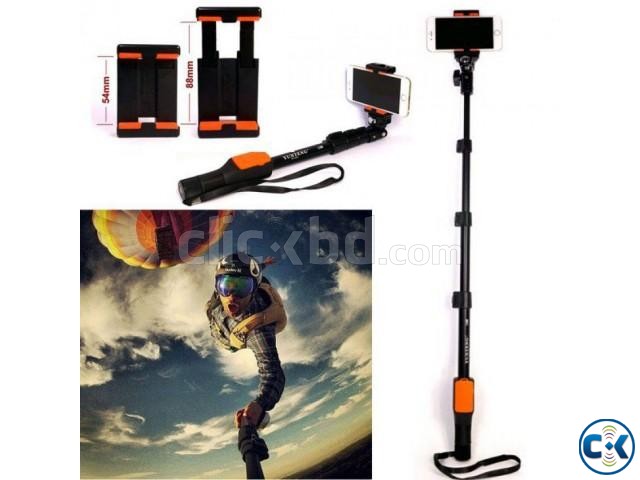 1250mm Selfie Stick Yungteng with Rechargeable Bluetooth large image 0