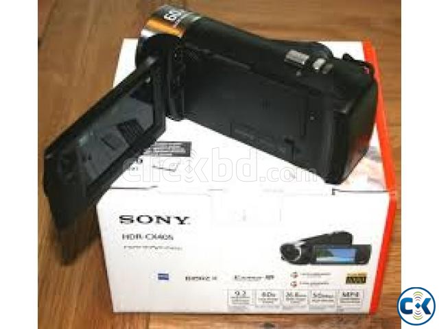 Sony Handycam HDR-CX405 27x Zoom 9.2MP Full HD 2.7 LCD large image 0