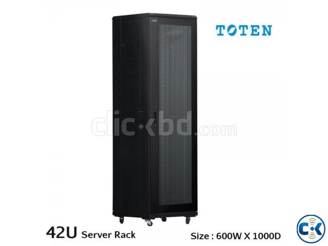 TOTEN Server Rack Cabinet 42U 600x1000mm Mesh Door large image 0