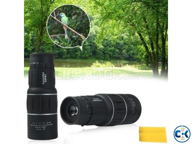 Monocular Zoom Rubber Armored Telescope large image 0