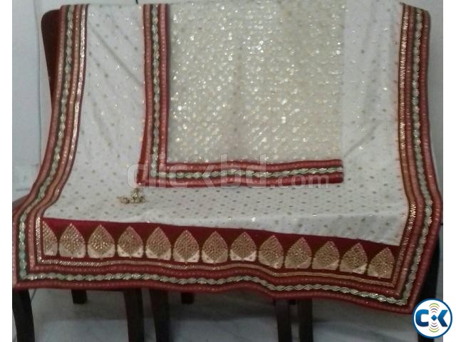 Wedding Saree with Dopatta large image 0