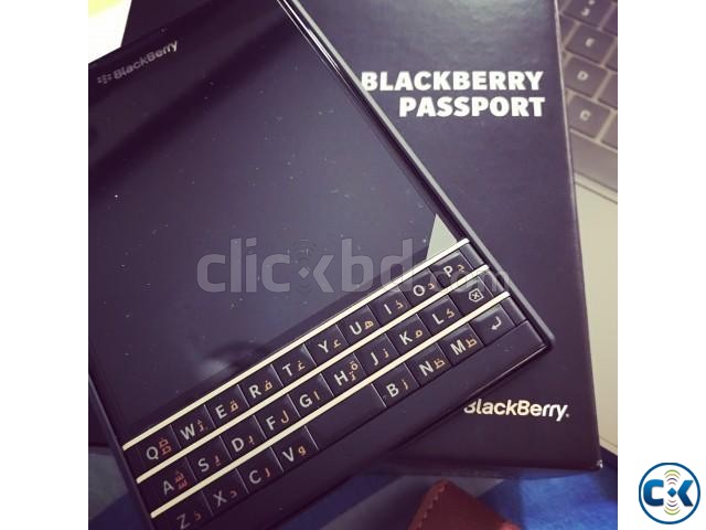 Blackberry Passport black ORIGINAL  large image 0