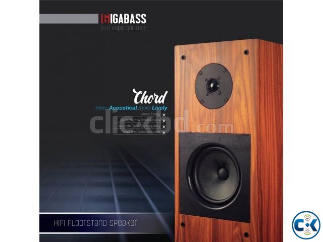 Chord Floorstand tower speaker by Gigabass audio large image 0