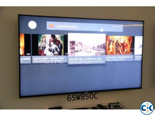 Sony 65 inch smart android TV wholesale Price large image 0