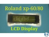 Roland xp-60 80 LCD