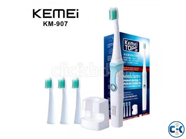 Kemei Electric Toothbrush Waterproof KM-907 large image 0